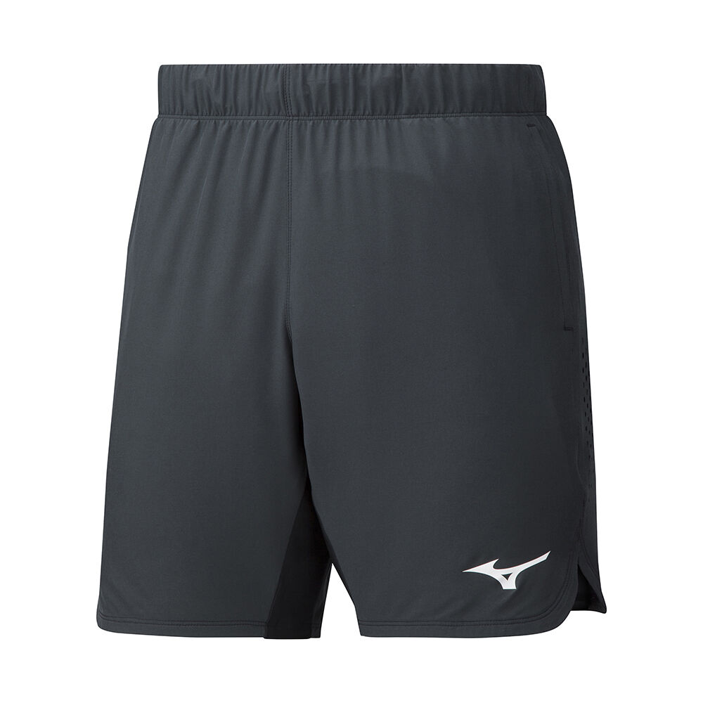 Panske Šortky Mizuno 8 in Amplify Čierne Vypredaj CZRW83465